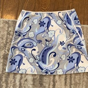 EUC Print Skirt